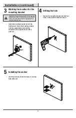 Preview for 6 page of Pegasus 67589-0004 Use And Care Manual