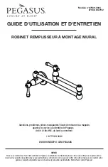 Предварительный просмотр 21 страницы Pegasus 67589-0004 Use And Care Manual