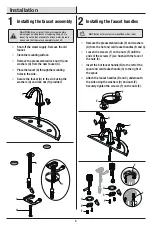 Предварительный просмотр 4 страницы Pegasus 67664W-6001 Installation And Care Manual