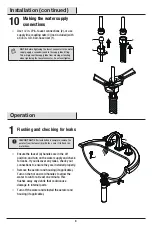 Предварительный просмотр 8 страницы Pegasus 67664W-6001 Installation And Care Manual