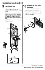 Preview for 9 page of Pegasus 873-5104 Use And Care Manual