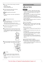 Предварительный просмотр 7 страницы Pegasus FS700 Series Instruction Manual