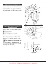 Предварительный просмотр 20 страницы Pegasus FS700 Series Instruction Manual