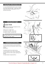 Предварительный просмотр 21 страницы Pegasus FS700 Series Instruction Manual