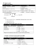 Предварительный просмотр 23 страницы Pegasus PP-3702/T Series Operational Manual