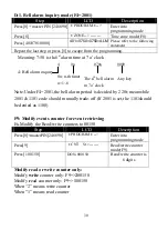 Предварительный просмотр 34 страницы Pegasus PP-3702/T Series Operational Manual