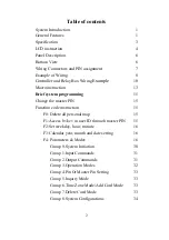 Preview for 2 page of Pegasus PP-6750V Series Operational Manual