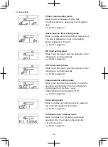 Preview for 28 page of Pegasus TFV2000D-E Operation Manual