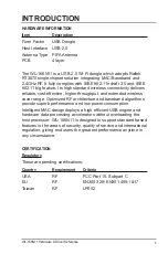 Предварительный просмотр 5 страницы Pegatron WL-166N11 Hardware And Driver Reference