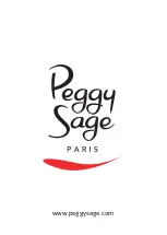 Preview for 24 page of Peggy Sage PARIS 144095 Usage Instructions