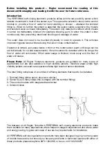 Preview for 2 page of Pegler 341105 Manual To The Installation, Care And Maintenance