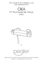 Предварительный просмотр 2 страницы Pegler OKA 4S4031 Manual To The Installation, Care And Maintenance