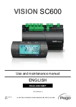 Pego 100N MASTER3 SC600 Use And Maintenance Manual предпросмотр