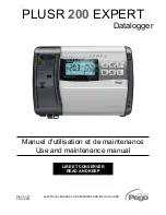 Pego PLUSR 200 EXPERT Use And Maintenance Manual предпросмотр