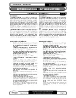 Preview for 5 page of Pego PLUSR 300 EXPERT Use And Maintenance Manual