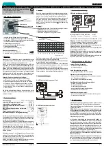 PEHA 492 AB O.A. Installation And Operating Instructions Manual preview