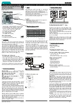 Preview for 4 page of PEHA 492 AB O.A. Installation And Operating Instructions Manual