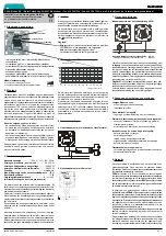 Preview for 7 page of PEHA 492 AB O.A. Installation And Operating Instructions Manual