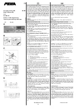 Preview for 1 page of PEHA 498 BM Operating And Mounting Instructions