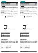 Preview for 3 page of PEHA 940 AK Bus Installation And Operating Instructions