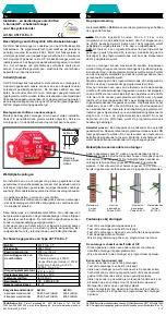 Preview for 3 page of PEHA Easyclick 451 FU-E o.T. Installation And Operating Instructions