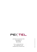 Предварительный просмотр 60 страницы Pei tel PTCarPhone 6 Quick Reference Manual