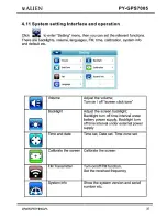Предварительный просмотр 39 страницы Peiying Alien PY-GPS7005 User Manual
