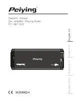 Предварительный просмотр 1 страницы Peiying PY-5B110R Owner'S Manual