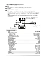 Предварительный просмотр 3 страницы Peiying PY-5B110R Owner'S Manual