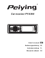 Предварительный просмотр 1 страницы Peiying PY-9398 Owner'S Manual