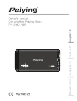 Preview for 1 page of Peiying PY-B4C110R Owner'S Manual