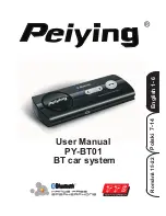 Peiying PY-BT01 User Manual предпросмотр