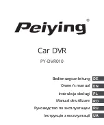 Peiying PY-DVR010 Owner'S Manual предпросмотр