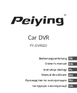 Peiying PY-DVR020 Owner'S Manual предпросмотр