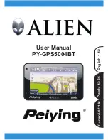 Preview for 1 page of Peiying PY-GPS5004BT User Manual