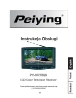 Preview for 13 page of Peiying PY-HR7889 User Manual