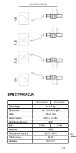 Предварительный просмотр 13 страницы Peiying PY0103-M Owner'S Manual