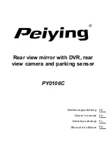 Peiying PY0106C Owner'S Manual preview