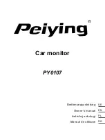 Preview for 1 page of Peiying PY0107 Owner'S Manual