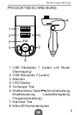 Предварительный просмотр 5 страницы Peiying URZ0466 Owner'S Manual