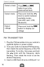 Предварительный просмотр 16 страницы Peiying URZ0466 Owner'S Manual