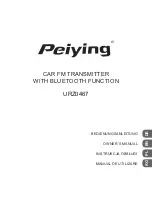 Предварительный просмотр 1 страницы Peiying URZ0467 Owner'S Manual