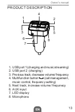 Preview for 13 page of Peiying URZ0468 Owner'S Manual