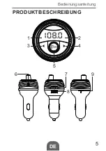 Предварительный просмотр 5 страницы Peiying URZ0483 Owner'S Manual