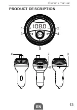 Предварительный просмотр 13 страницы Peiying URZ0483 Owner'S Manual