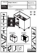 Preview for 1 page of Peka Magic Corner I 300.0894 Series Assembly Instruction Manual