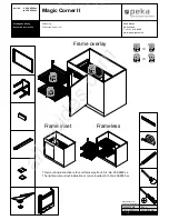 Peka Magic Corner II Assembly Instruction Manual предпросмотр