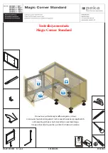 Peka Magic Corner Standard 300.0826 900 li Series Assembly Instruction Manual preview