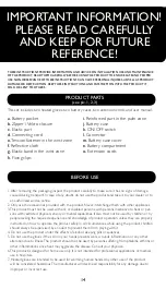 Preview for 15 page of Pekatherm GU930M Operating Instructions Manual