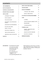 Preview for 2 page of PEKO SD-1700 Installation And Operating Manual